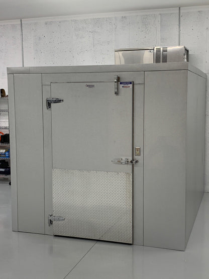 Value-Priced 8x10 Walk-In Mortuary Cooler: Large Capacity, Reliable Storage - American Mortuary Coolers Powered by Funeral Source One Supply Company 