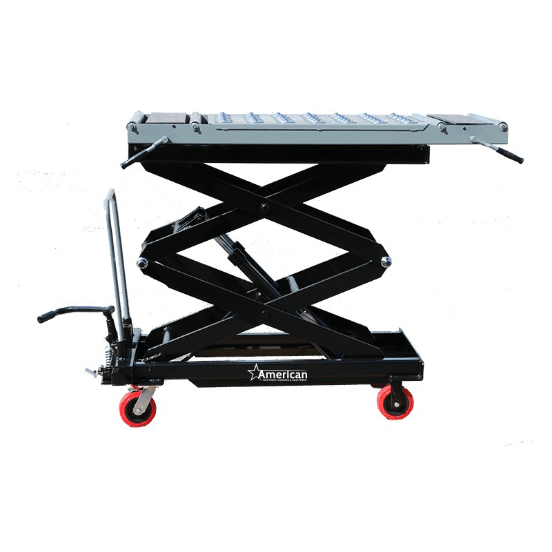 Heavy-Duty Manual Hydraulic Crematory Scissor Lift