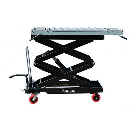 Heavy-Duty Manual Hydraulic Crematory Scissor Lift