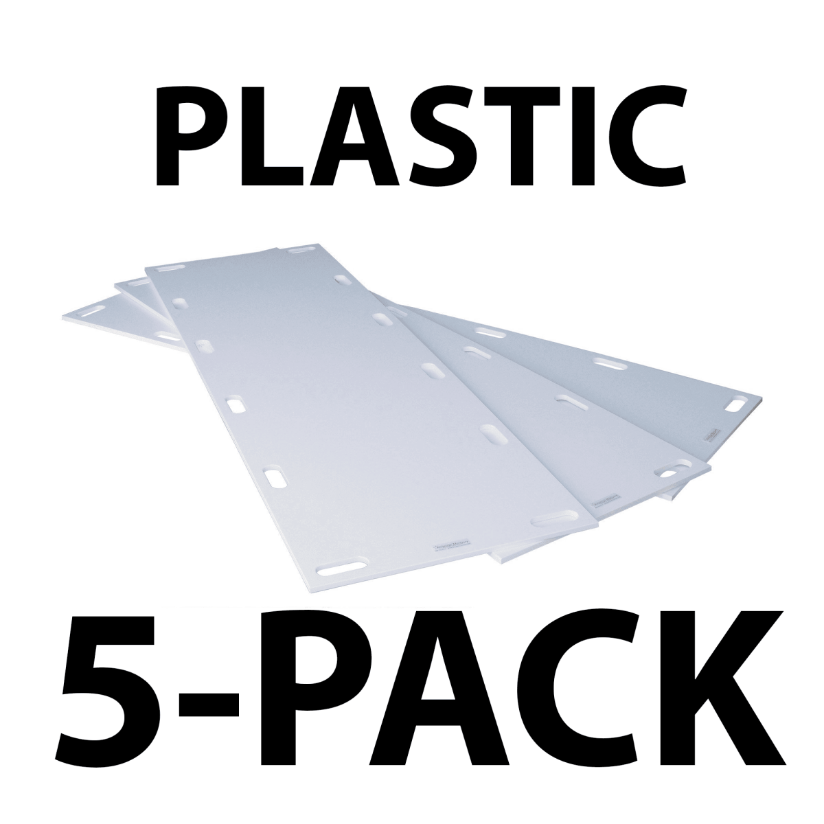 Plastic Mortuary Rack Storage Board (Set of five) - American Mortuary Coolers & Equipments